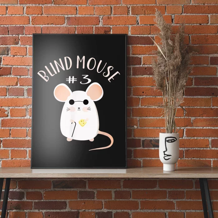 Three Blind Mice Matching Halloween Group Costume Mouse #3 Poster