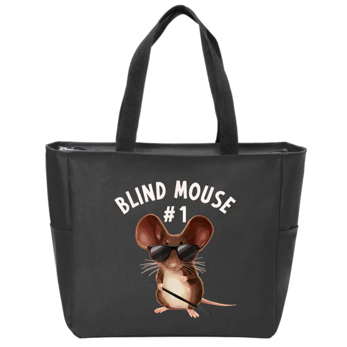 Three Blind Mice Matching Halloween Group Costume Mouse 1 Zip Tote Bag