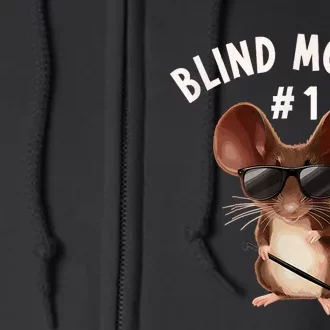 Three Blind Mice Matching Halloween Group Costume Mouse 1 Full Zip Hoodie