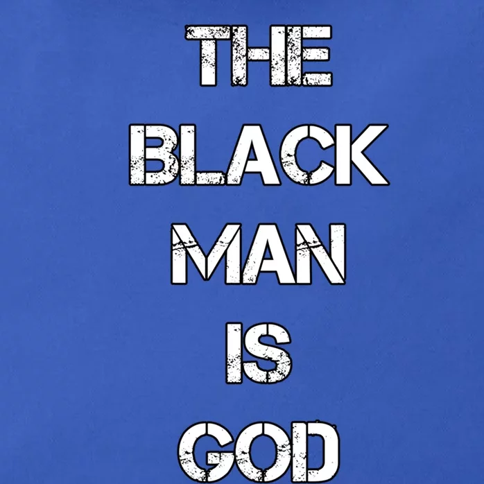 The Black Man Is God Nge Gods And Earths 5 Percent Great Gift Zip Tote Bag