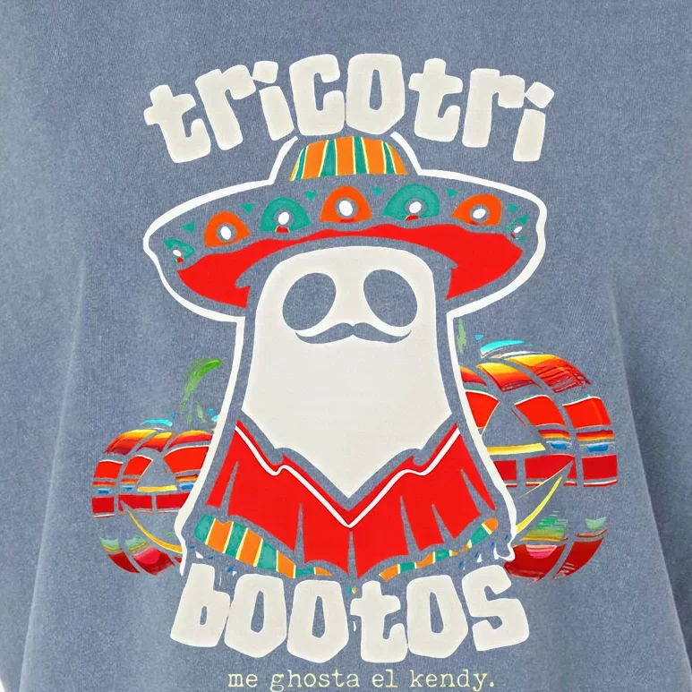 Tricotri Bootos Me Ghosta El Kendy Garment-Dyed Women's Muscle Tee