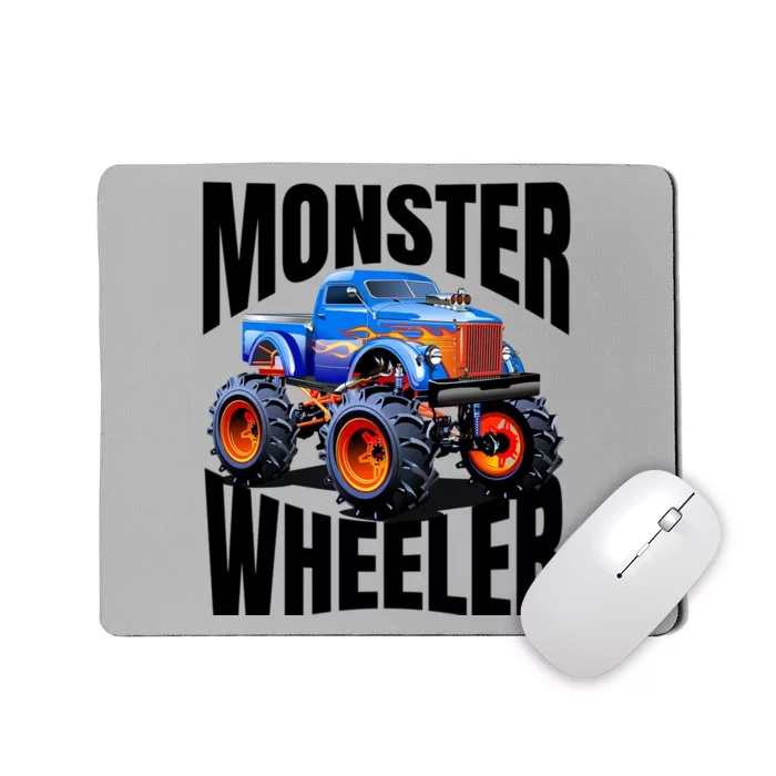 The Best Monster Trucks Rule Funny Gift On The Planet Cool Gift Mousepad