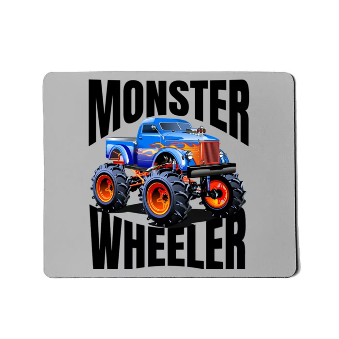 The Best Monster Trucks Rule Funny Gift On The Planet Cool Gift Mousepad