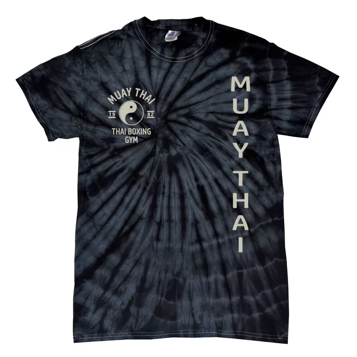 Thai Boxing Muay Thai Meaningful Gift Tie-Dye T-Shirt