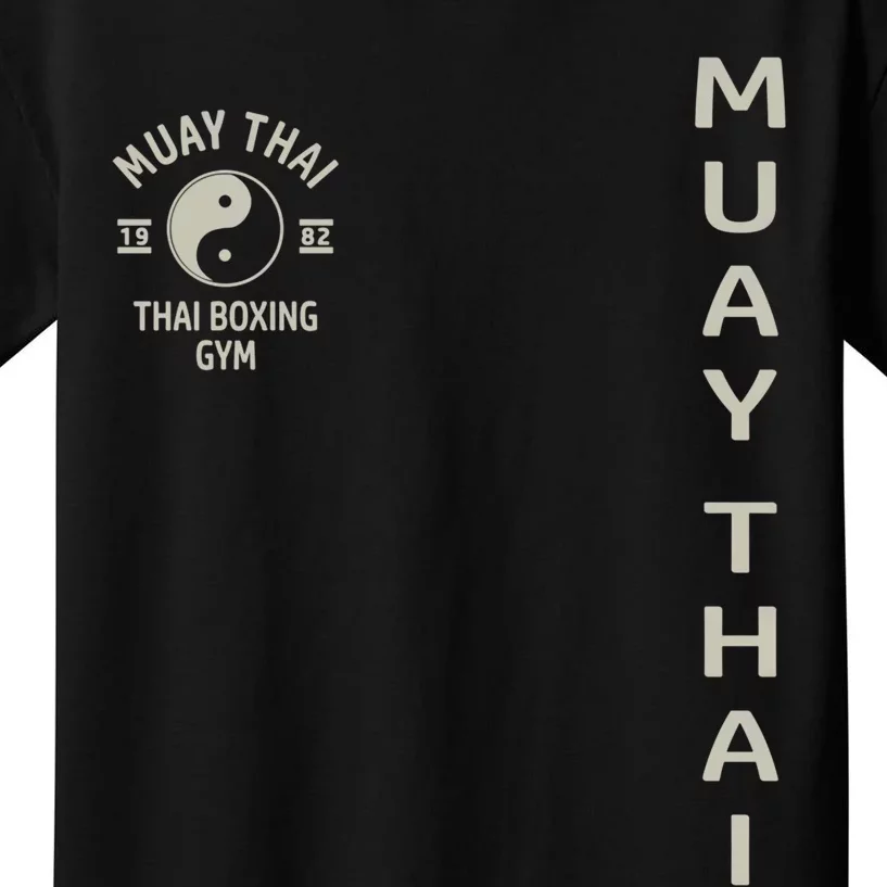 Thai Boxing Muay Thai Meaningful Gift Kids T-Shirt