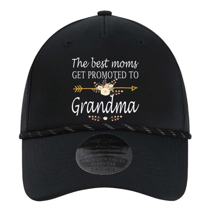 The Best Moms Get Promoted To Grandma Gift New Grandma Performance The Dyno Cap