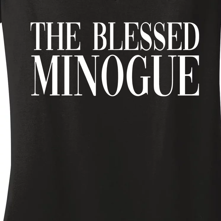 The Blessed Minogue Women's V-Neck T-Shirt