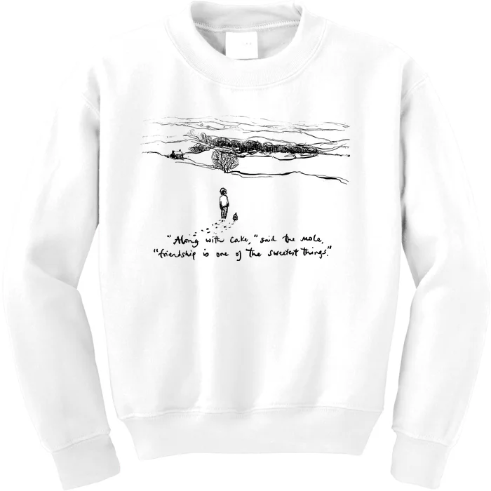 The Boy Mole Fox And Horse Friendship Is One Of Sweetest Kids Sweatshirt