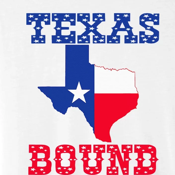 Texas Bound moving to texas texas bound with texas map ChromaSoft Performance T-Shirt