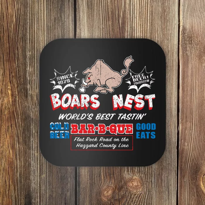 The Boars Nest Best BBQue Coaster