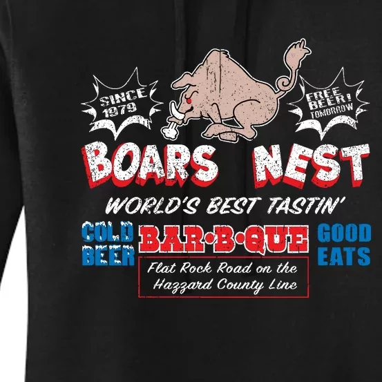 The Boars Nest Best BBQue Women's Pullover Hoodie