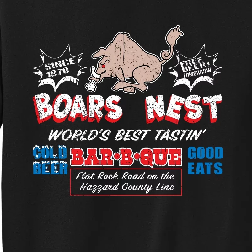 The Boars Nest Best BBQue Tall Sweatshirt