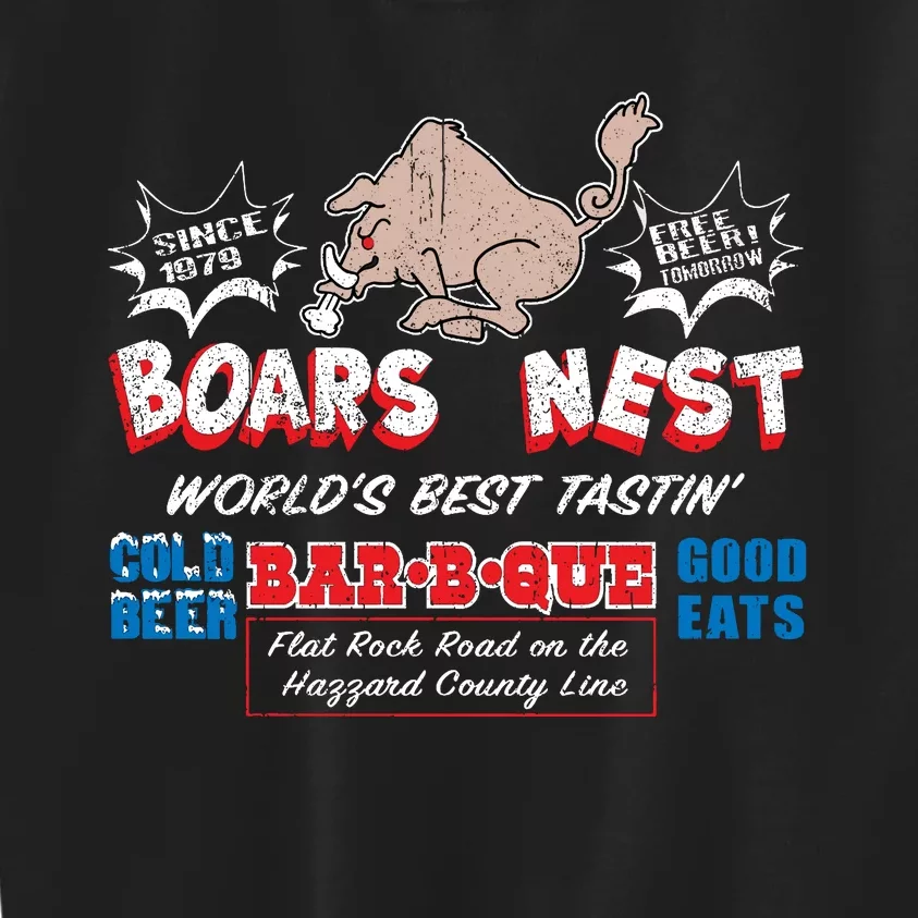 The Boars Nest Best BBQue Kids Sweatshirt