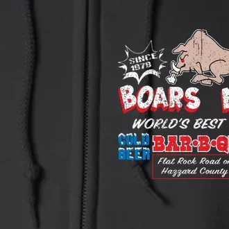 The Boars Nest Best BBQue Full Zip Hoodie