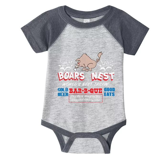 The Boars Nest Best BBQue Infant Baby Jersey Bodysuit