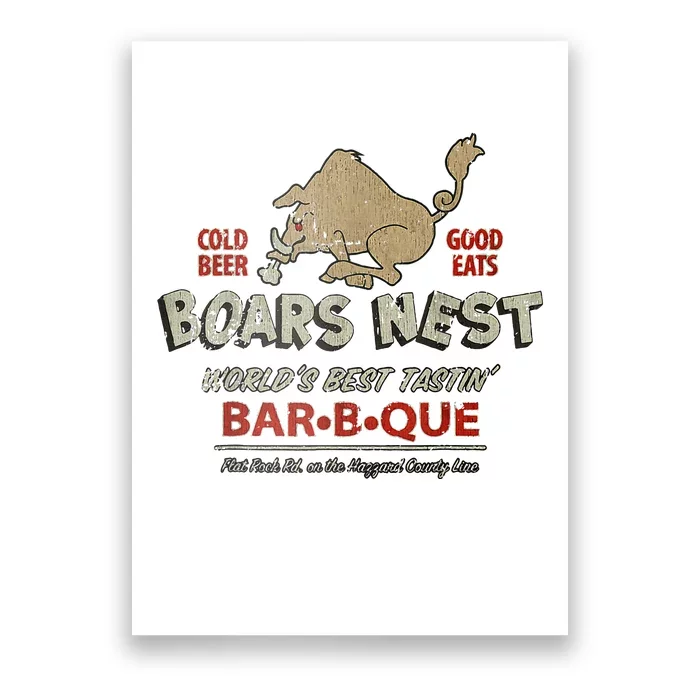 The Boars Nest Vintage Poster