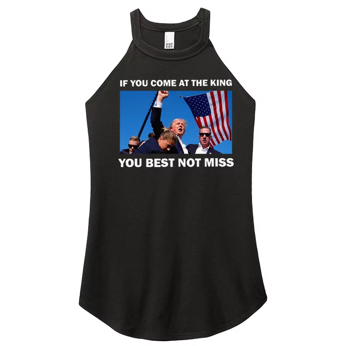 Trump Best Not Miss Women’s Perfect Tri Rocker Tank