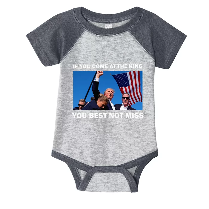 Trump Best Not Miss Infant Baby Jersey Bodysuit