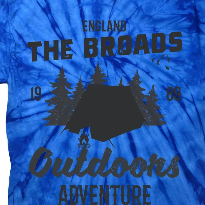 The Broads National Park 1989 Uk Parks Adventure Oiutdoors Gift Tie-Dye T-Shirt