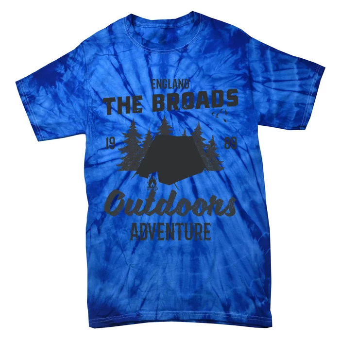 The Broads National Park 1989 Uk Parks Adventure Oiutdoors Gift Tie-Dye T-Shirt