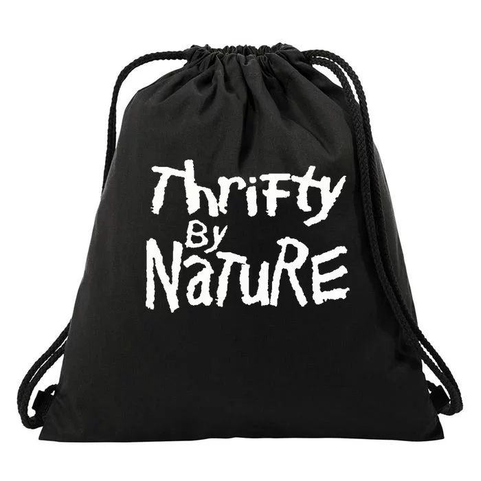 Thrifty By Nature Thrift Stores Resale Shops Treaure Drawstring Bag