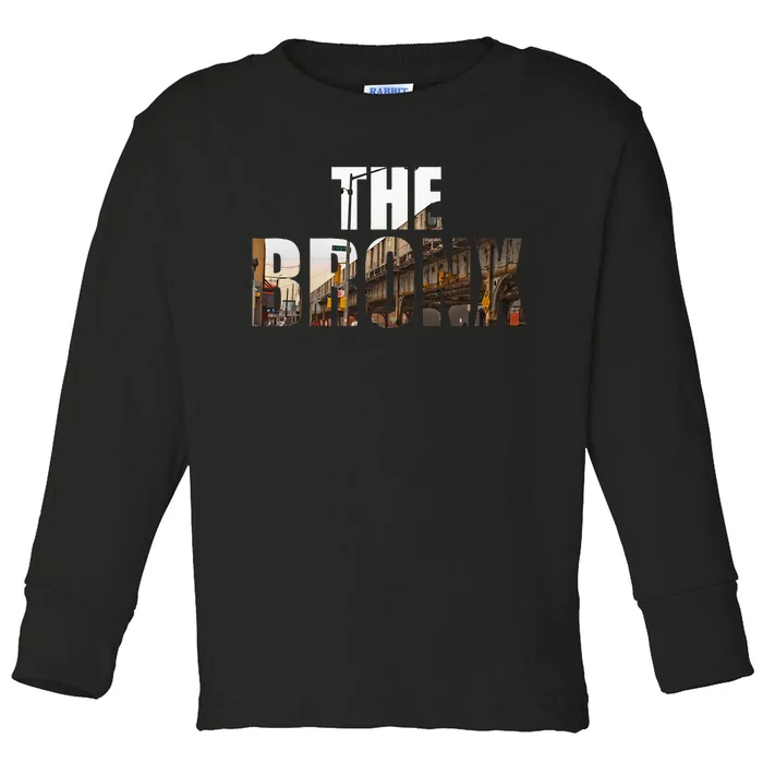 The Bronx New York Nyc Toddler Long Sleeve Shirt