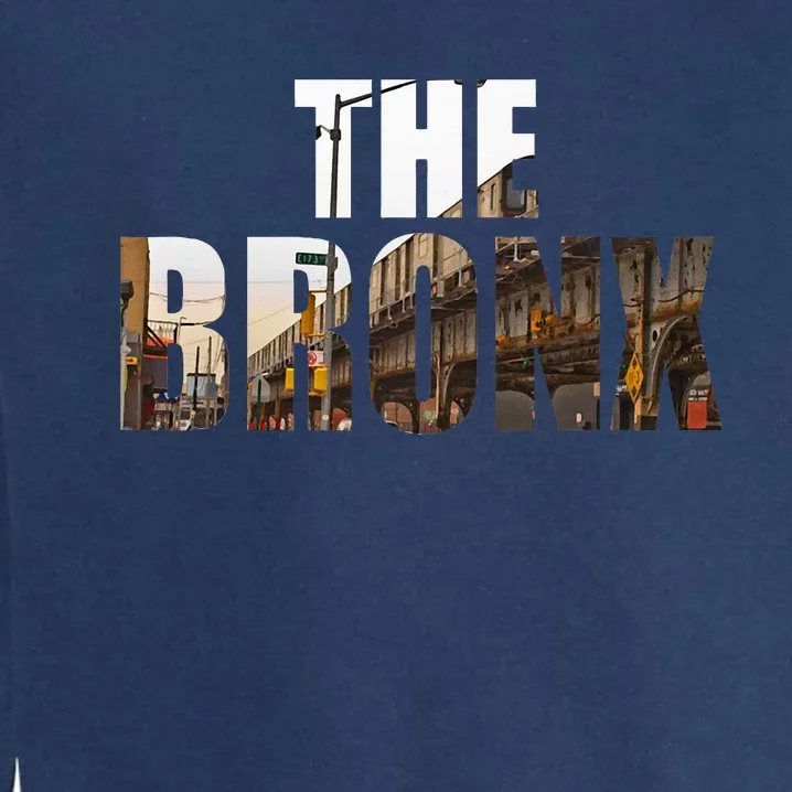 The Bronx New York Nyc Garment-Dyed Sweatshirt