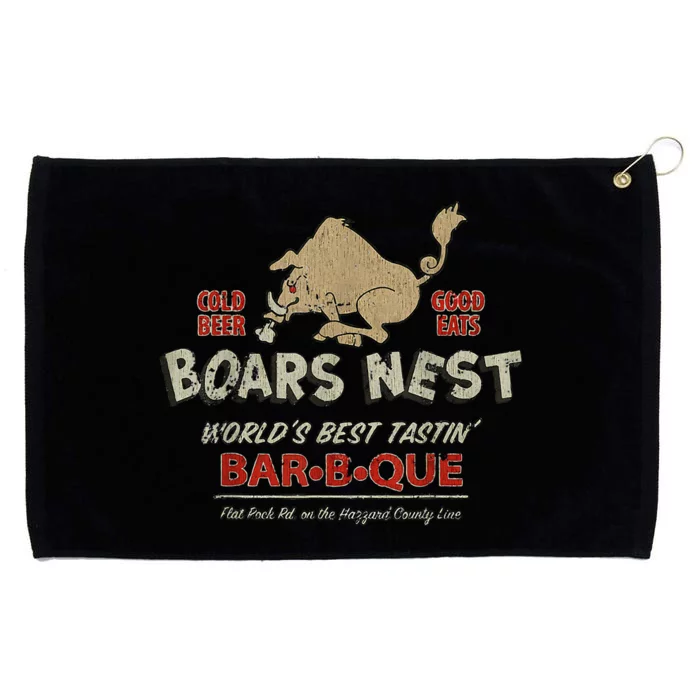 The Boars Nest Vintage Grommeted Golf Towel