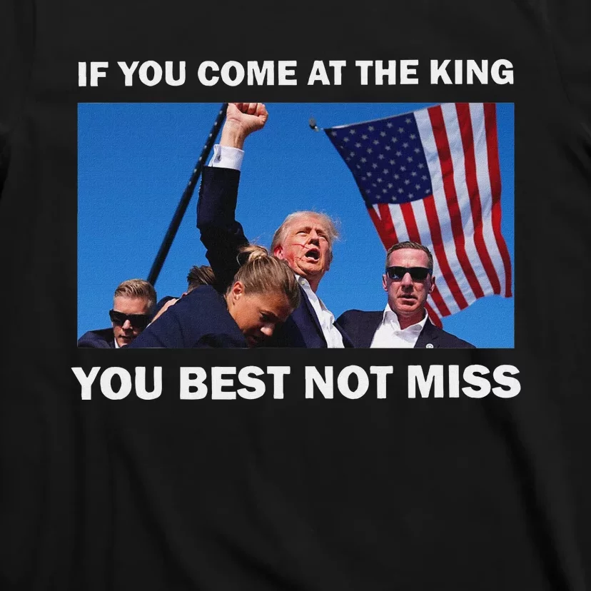 Trump Best Not Miss Bold Design T-Shirt