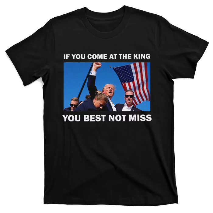 Trump Best Not Miss Bold Design T-Shirt