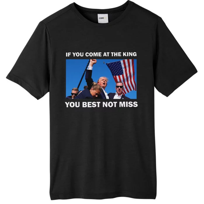 Trump Best Not Miss Bold Design ChromaSoft Performance T-Shirt