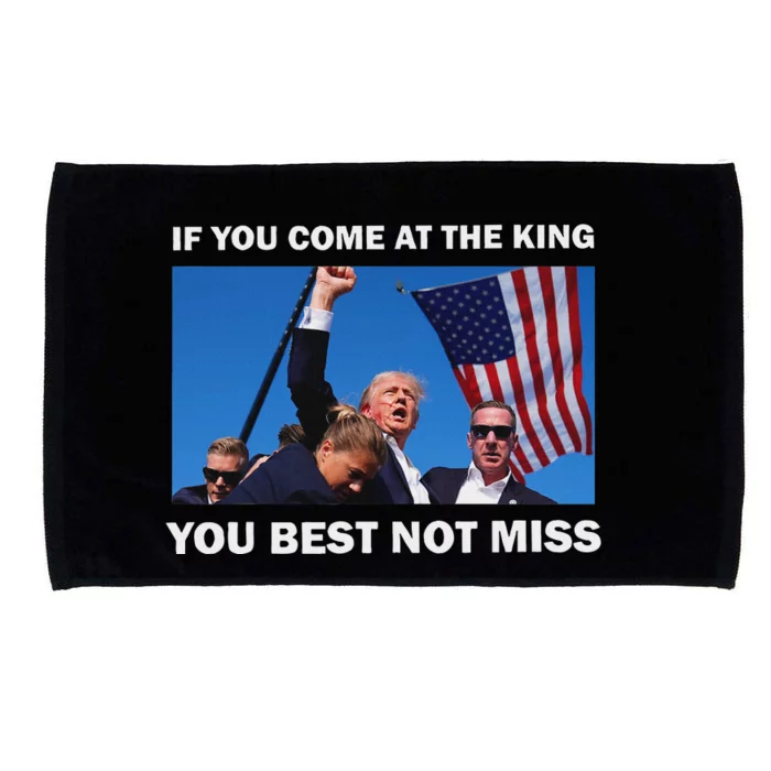 Trump Best Not Miss Bold Design Microfiber Hand Towel