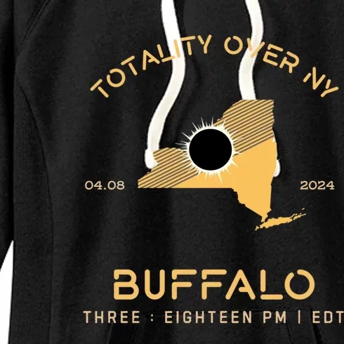 Totality Buffalo New York 4.08.24 Women's Fleece Hoodie