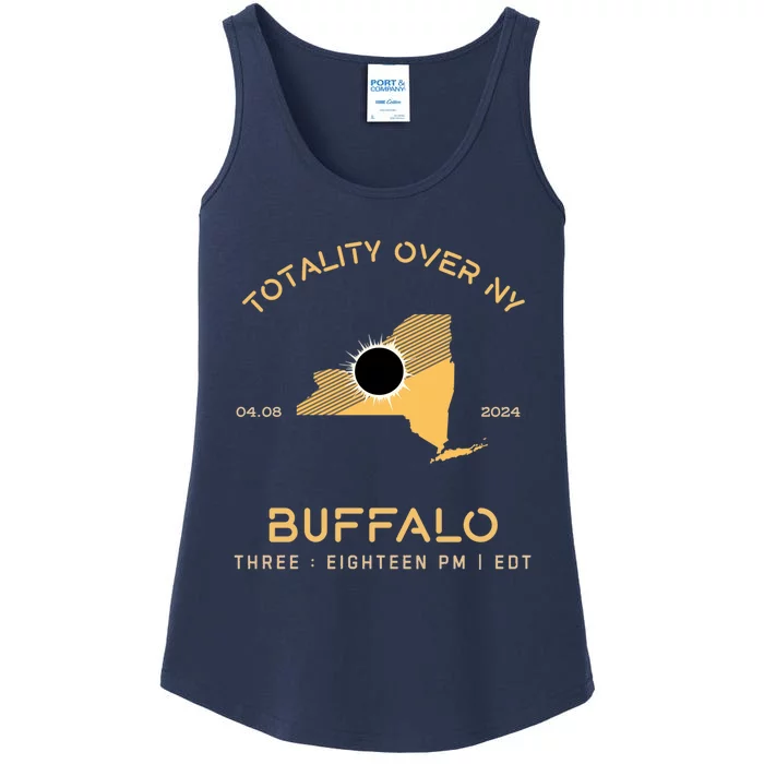 Totality Buffalo New York 4.08.24 Ladies Essential Tank