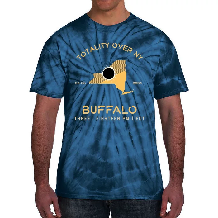 Totality Buffalo New York 4.08.24 Tie-Dye T-Shirt