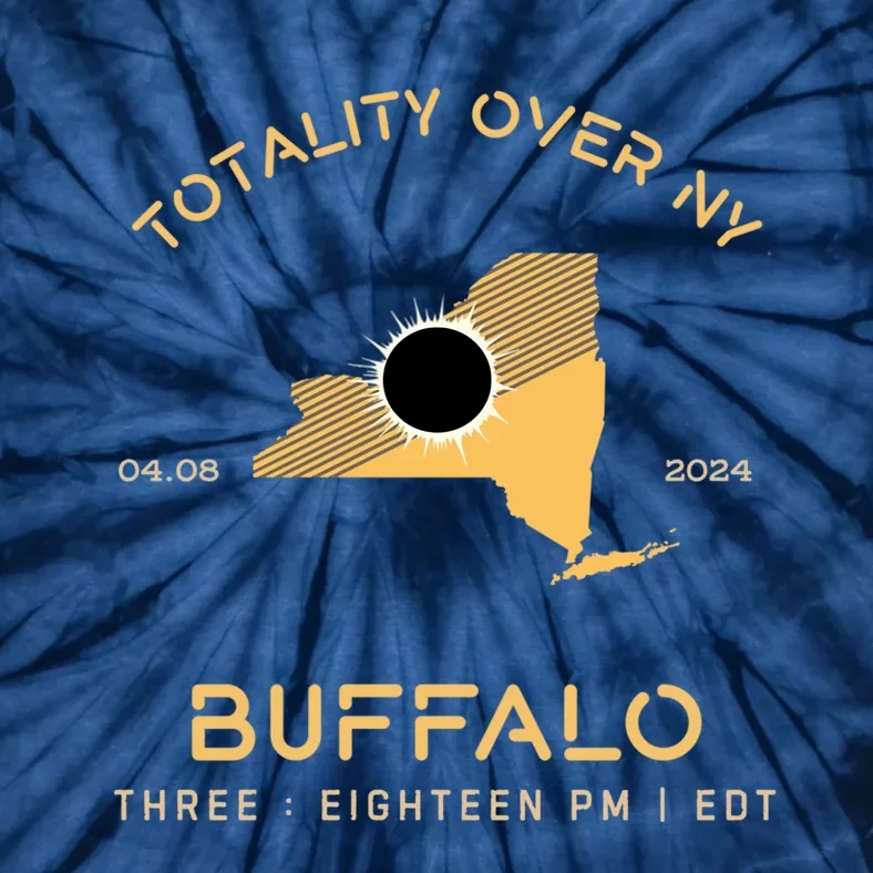 Totality Buffalo New York 4.08.24 Tie-Dye T-Shirt