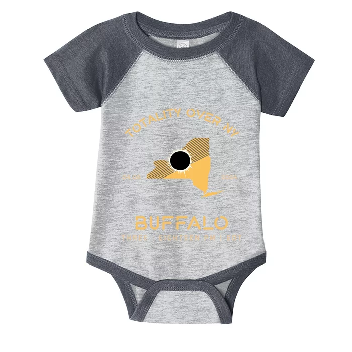 Totality Buffalo New York 4.08.24 Infant Baby Jersey Bodysuit