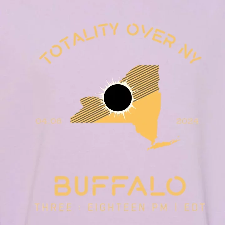 Totality Buffalo New York 4.08.24 Garment-Dyed Sweatshirt