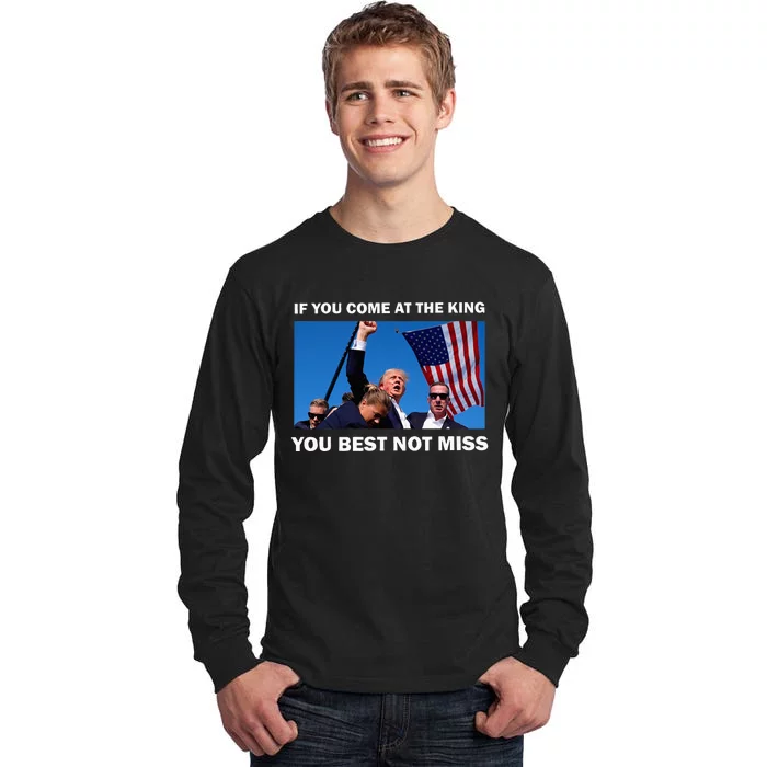 Trump Best Not Miss Tall Long Sleeve T-Shirt