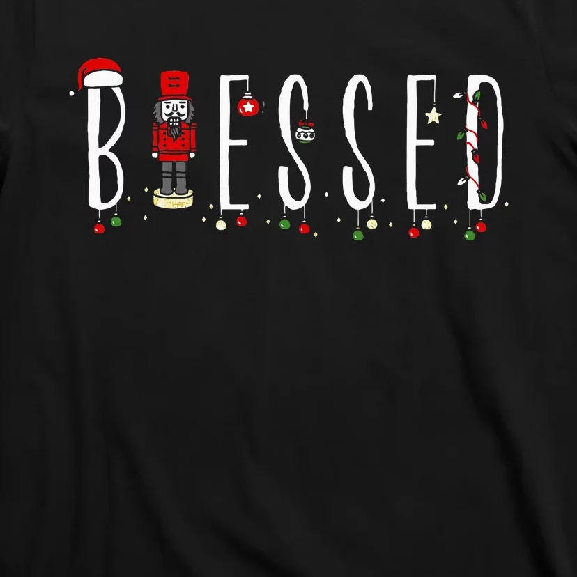 Trendy Blessed Nutcracker T-Shirt