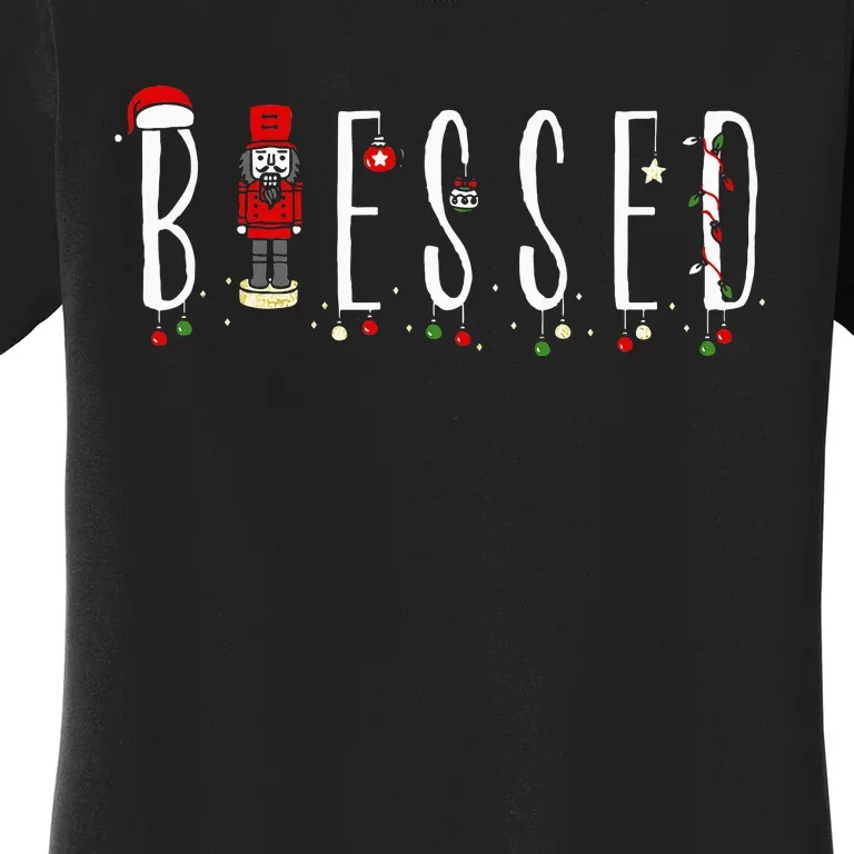 Trendy Blessed Nutcracker Women's T-Shirt