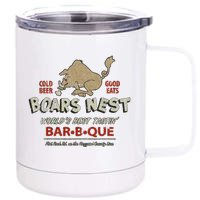 The Boars Nest Vintage 12 oz Stainless Steel Tumbler Cup