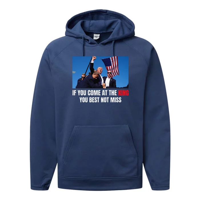 Trump Best Not Miss Performance Fleece Hoodie