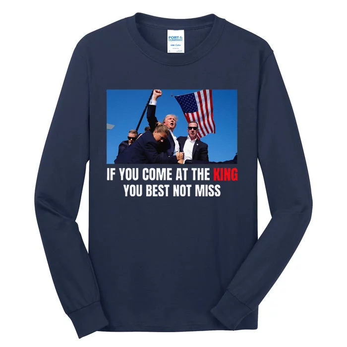 Trump Best Not Miss Tall Long Sleeve T-Shirt