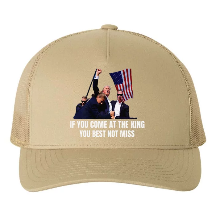 Trump Best Not Miss Yupoong Adult 5-Panel Trucker Hat