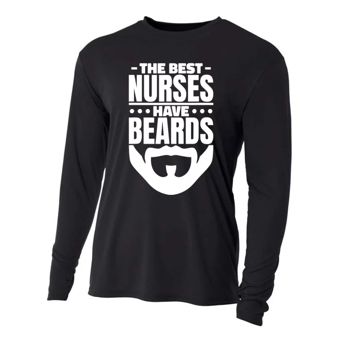 The Best Nurses Have Beards Nursing Student And Nurse Cooling Performance Long Sleeve Crew