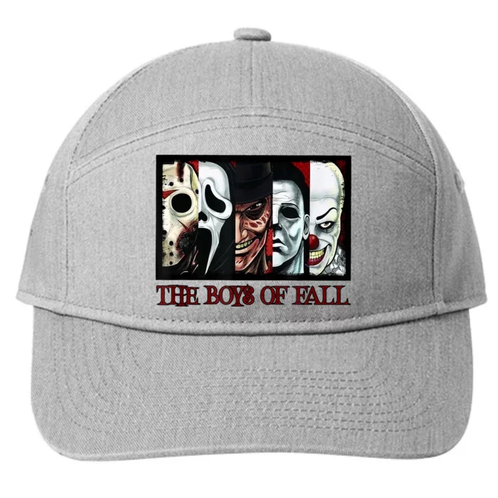 The Boyss Of Fall Horror Films Halloween 7-Panel Snapback Hat