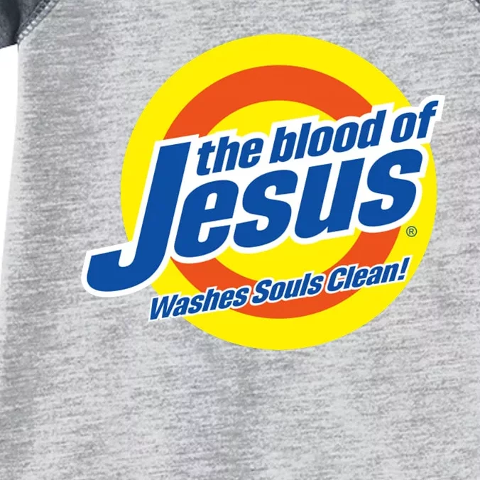 The Blood Of Jesus Washes Souls Clean Infant Baby Jersey Bodysuit