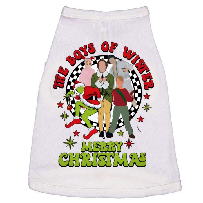 The Boy Of Winter Retro Holiday Christmas Kevin Home Alone Doggie Tank