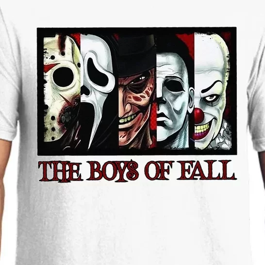 The Boy Of Fall Horror Films Halloween Pajama Set